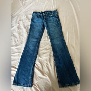 Low rise boot cut White House black market jeans